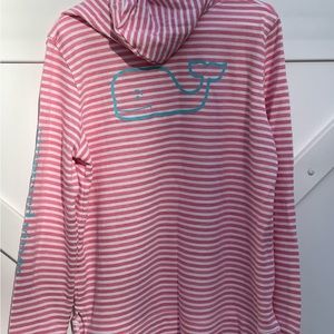 Vineyard Vines terrycloth hooded bathing suit cover up, size L, NWT